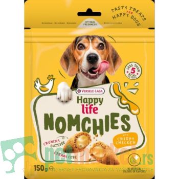 Happy Life: Hrskava poslastica sa krem punjenjem Nomchies, Piletina, 150 gr