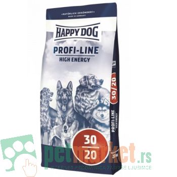 Happy Dog Profi Line: Hrana za pse 20/30 High Energy, 20 kg