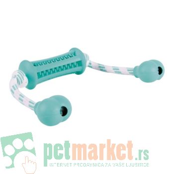 Trixie: Igračka za masažu desni Denta Fun Stick with Rope