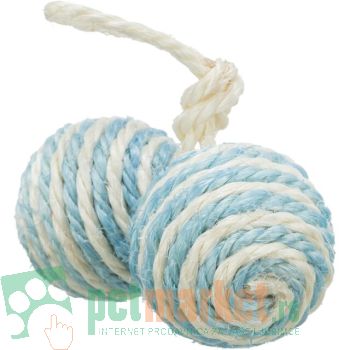 Trixie: Loptice na konopcu od sisal kanapa