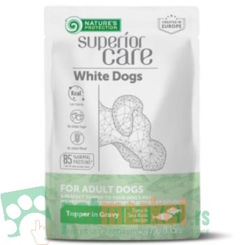 Nature's Protection: Preliv za bele pse Adult All Breed White Dog, 70 gr