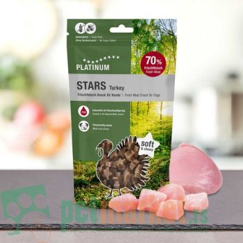 Platinum: Poslastica za pse sa ćuretinom Stars Turkey, 185 gr