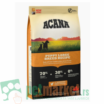 Acana: Hrana za štence velikih rasa Heritage Puppy Large Breed
