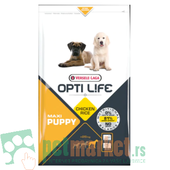 Opti Life: Hrana za štence velikih rasa Maxi Puppy, 12.5 kg