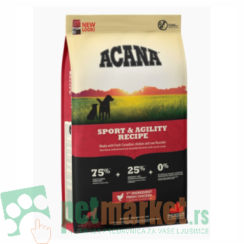 Acana: Visokoproteinska hrana za pse Sport & Agility, 17 kg
