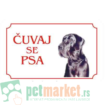 Kozmo: Tabla Čuvaj se psa, Doga latinica