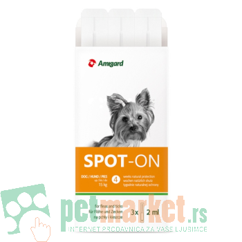 Amigard: Preparat protiv buva i krpelja Small Dog 3 Spot On