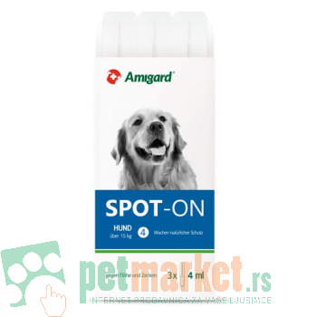 Amigard: Preparat protiv buva i krpelja Large Dog 3 Spot On