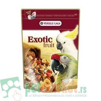 Versele - Laga: Nagradna Hrana za papagaje Exotic Fruits, 600g 