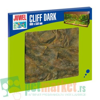Juwel: Drkorativna 3D pozadina za akvarijum Cliff Dark 