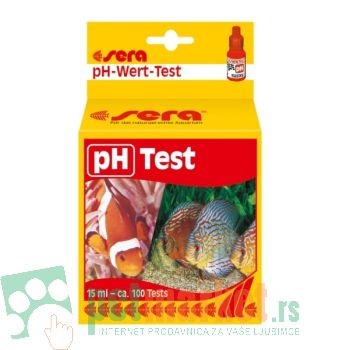 Sera: Tester kiselosti vode pH Test 